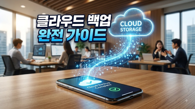 클라우드 백업, 아직도 안 하셨나요? 사진과 문서를 안전하게 지키는 가장 쉬운 방법