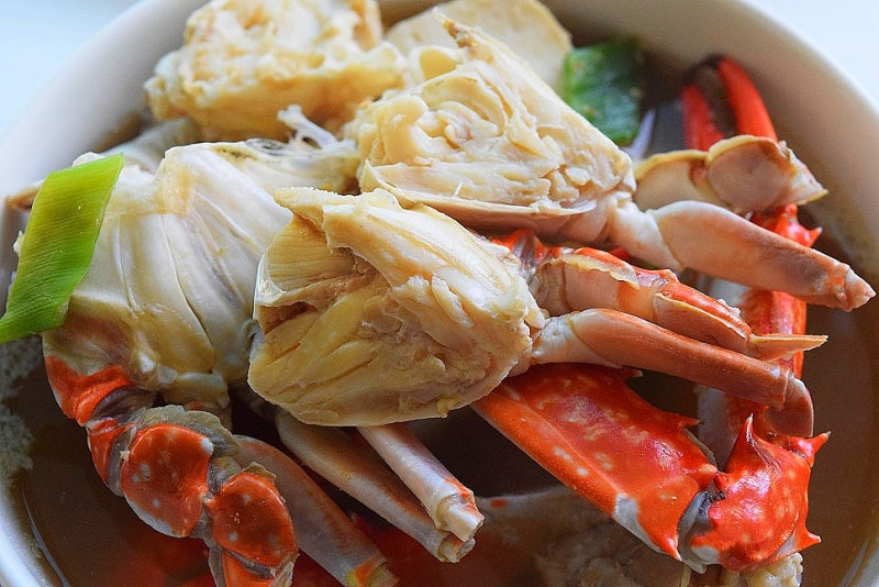 냉동 꽃게된장찌개 레시피 재료 양념 꽃게탕 끓이는법