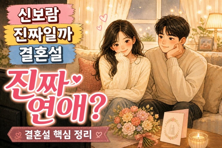 <b>신보람</b> <b>지상렬</b> <b>열애</b>, 방송용 의심이 줄어든 3가지 장면과 결혼설 체....