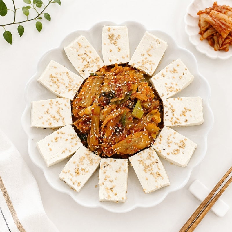 고소한 감칠맛 폭발! 대패삼겹살 김치볶음 & 두부김치 레시피