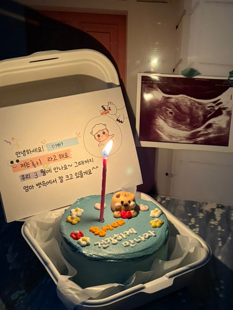 임신기록:) 안녕?홍시 나에게 와줘서 고마워(임신 5주차)