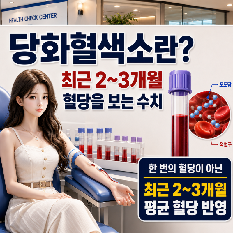 당화혈색소 정상수치 5.7이면? 낮추기 좋은 음식 7가지!