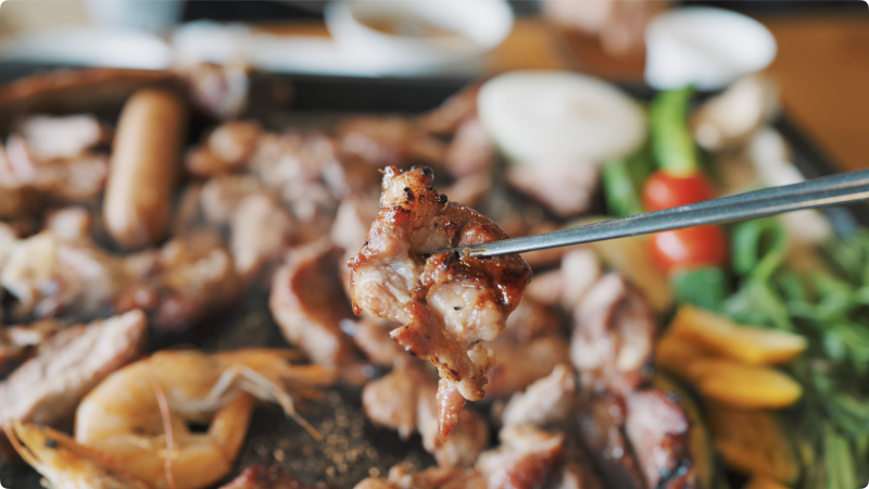 대디스바베큐 2시간 훈연 바베큐를 즐기는 블룸비스타 근처 양평 유명 맛집