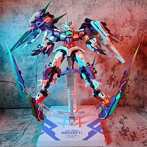 DABAN 다반 8822 MG 더블오 퀀터 풀세이버 MB 스타일 LED 거치대 포함 1/100 건담 프라모델