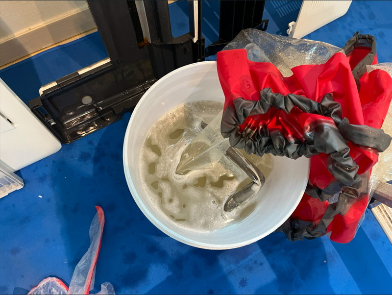 삼성 1WAY 천정형 시스템에어컨 청소 그속에 정체...