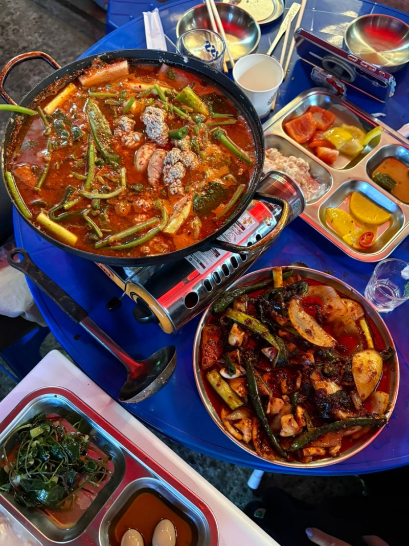 속초 야장 포장마차 한식 주점 별천지