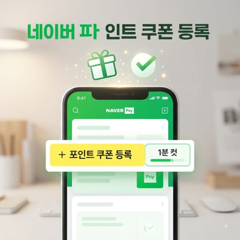 네이버페이 포인트 쿠폰 등록 방법 모바일 PC 오류 해결 1분 컷 (+바로가기 링크)