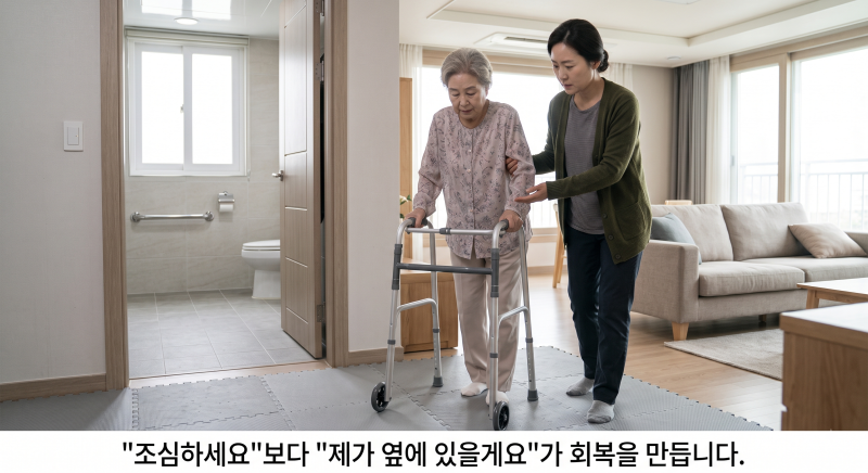 고관절 골절 수술 후 회복 기간 | 퇴원 전 준비할 5가지 (2026)