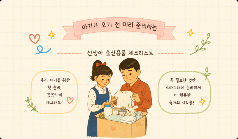 [말띠 예비맘] 출산용품, 이거 모르면 돈 버려요 신생아 출산용품 리스트