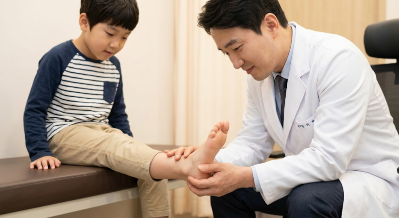 소아 어린이 평발 교정, 이것만 확인하세요!