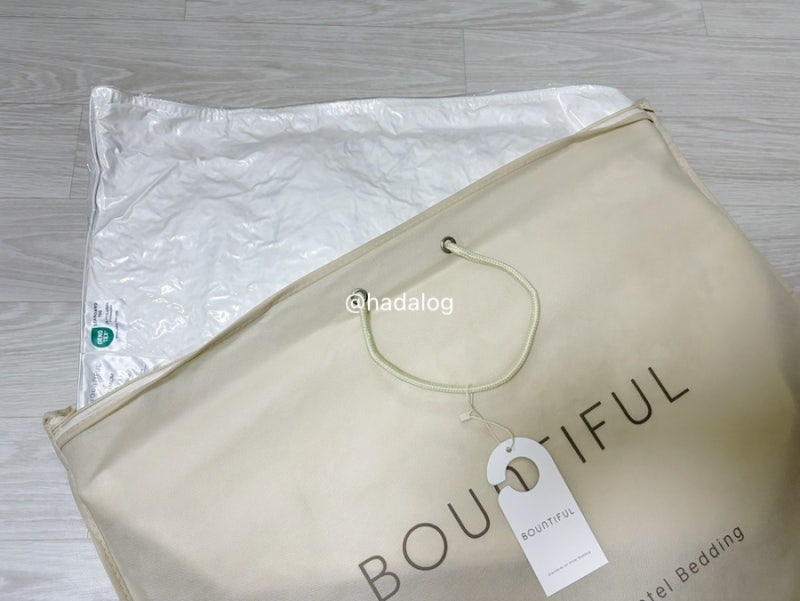 호텔베개 찾는다면? 바운티풀 900g 구스베개 직접 사용해본 후기