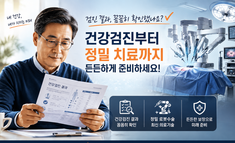 남성 암 1위 전립선암과 비대증! 다빈치 로봇수술·신의료기술 대비하는 필수 특약 총정리