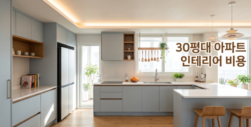 30평대 아파트 인테리어 비용 견적