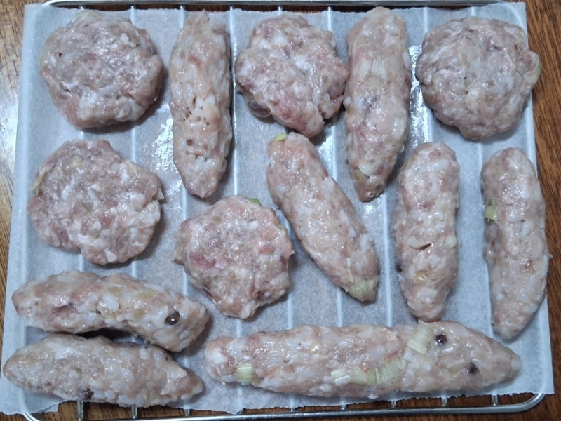아기 소고기 돼지고기 다짐육 떡갈비 만들기 레시피