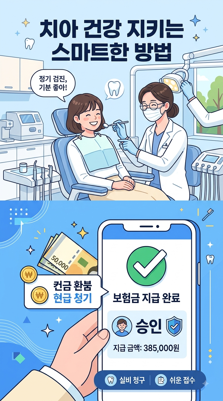 스케일링 스케일링 건강보험 주기 1년에 몇 번? (비용, 치아보험 실비 청구 꿀팁)