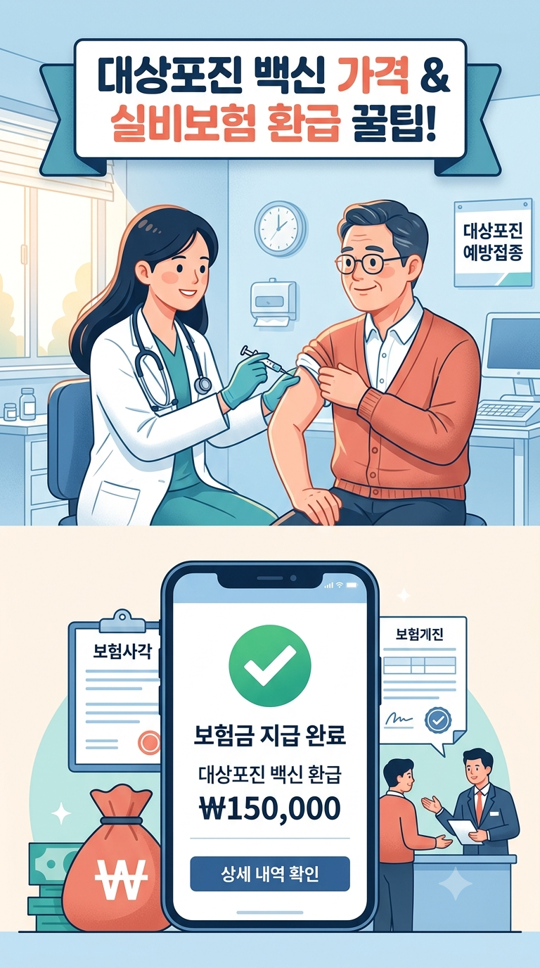 대상포진 예방접종 비용 싱그릭스 가격 & 실비보험 청구 가능할까?