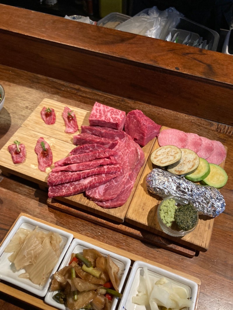 부산 해운대 야끼니꾸 한우 오마카세 가성비 맛집 우시야 A코스 솔직후기