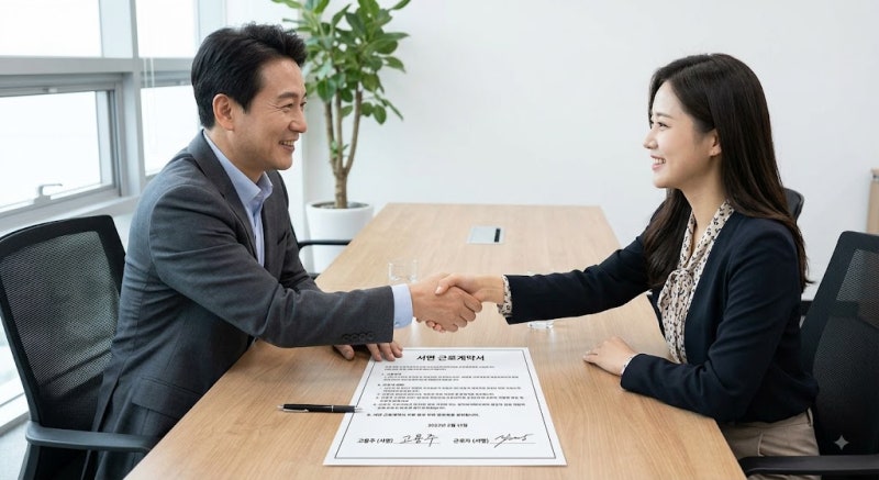 소규모 사업장 표준근로계약서 작성법과 2026년 주휴수당·4대보험 완벽 정리