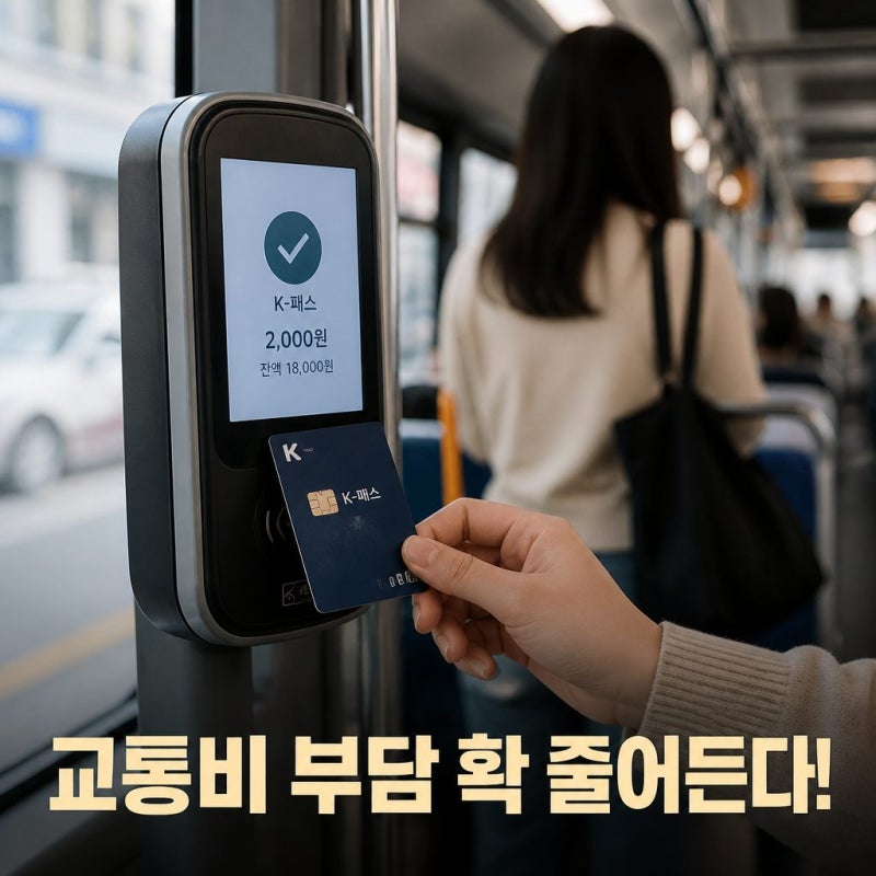 K패스 모두의카드 9월부터 달라지는 혜택 총정리
