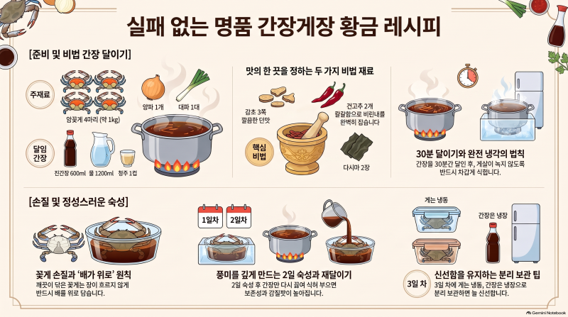 간장게장 황금레시피