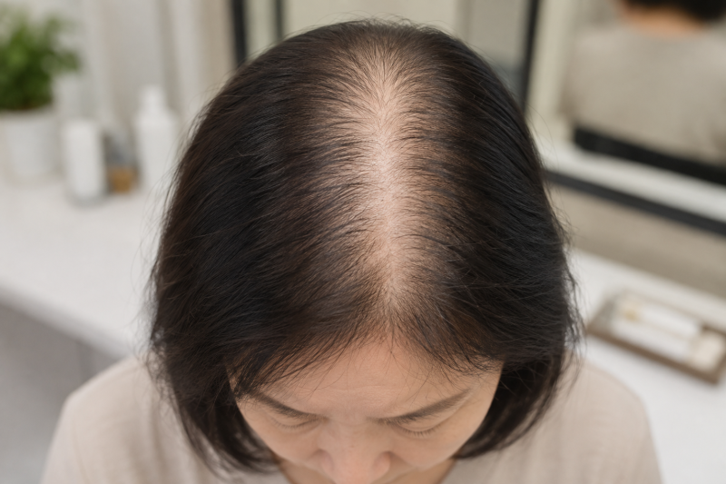 갱년기 여성 탈모, 폐경 후 머리가 빠지는 이유와 치료법 FAQ
