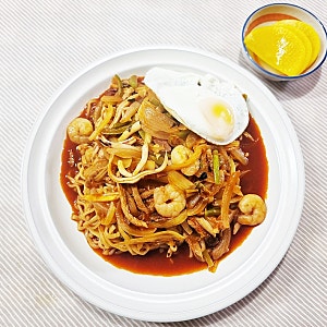 삼양 간짬뽕 라면으로 대구식 중화 야끼우동 만들어 먹기 레시피