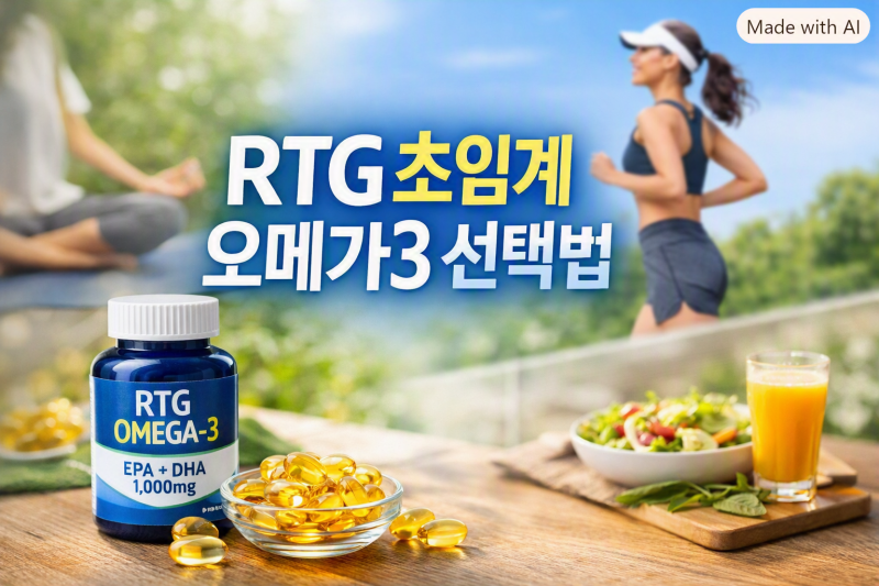 rTG 오메가3가 뭐길래? 초임계는 또 뭐야? 익스트림 오메가3 1200 고르면서 알아봤습니다