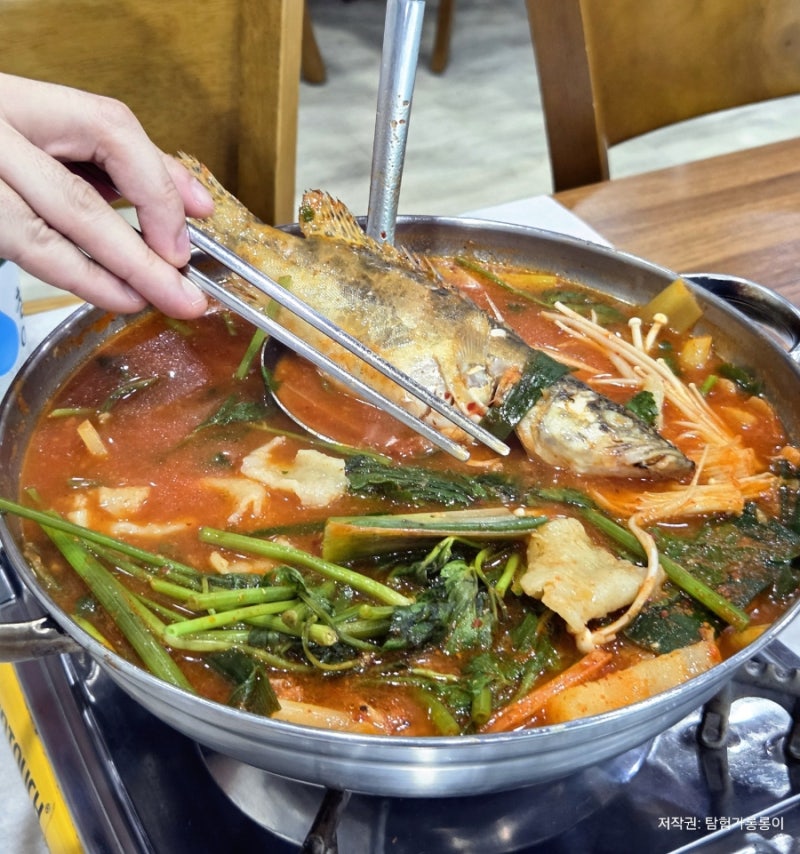 소주를부르는 단양 쏘가리 매운탕 단양민물매운탕쏘가리전문점 다녀왔어요
