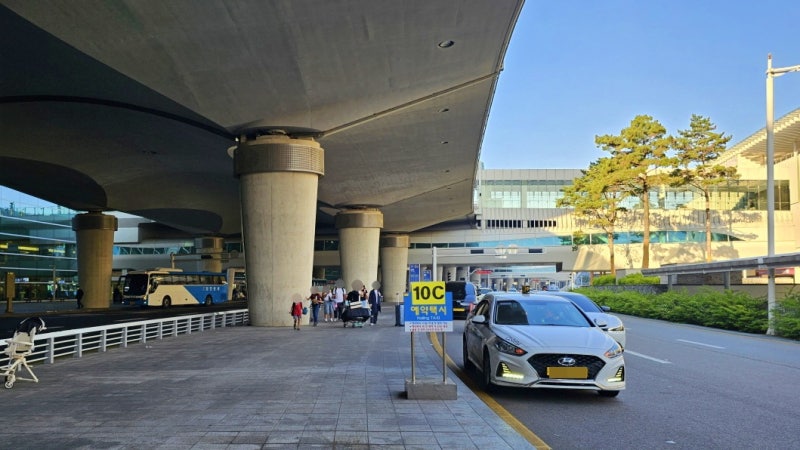 인천국제공항 제2여객터미널에서 우버 택시 탑승하기 (인천공항 2터미널 우버 이용)