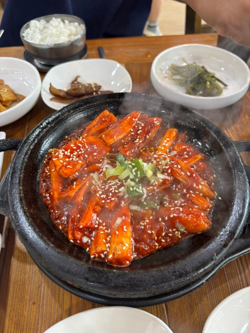 하동 더덕구이 정식 맛집 청운식당