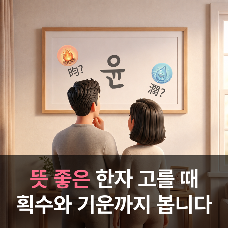 [성명학] 이름에 쓸 뜻 좋은 한자 모음 — 획수와 기운까지 봅니다