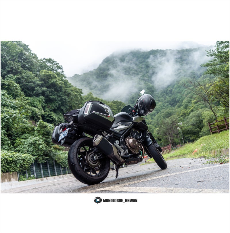 [CB500F] 평일드라이브 / 고성여행 / 청우숯불갈비 / 오미면옥 냉면 / 낙산해수욕장 / 한계령 / ....