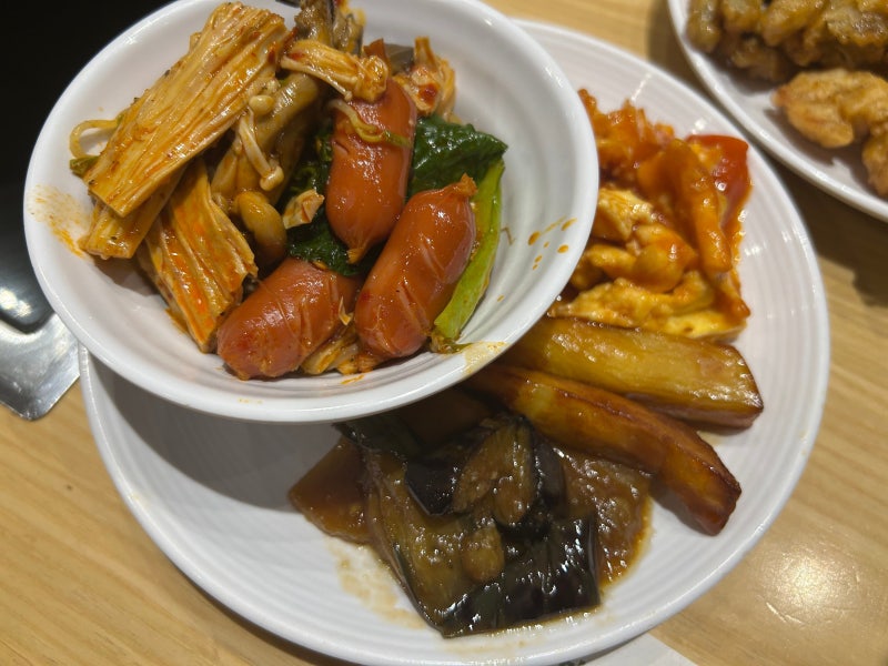 [청량리역] 제철메뉴로 가득한 샐러드바 총정리, 무한리필 샤브샤브 맛집 <로운 샤브샤브 청....