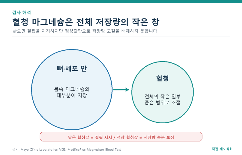 마그네슘이 낮으면 왜 칼륨도 안 오를까?｜부정맥·설사·약물과의 연결