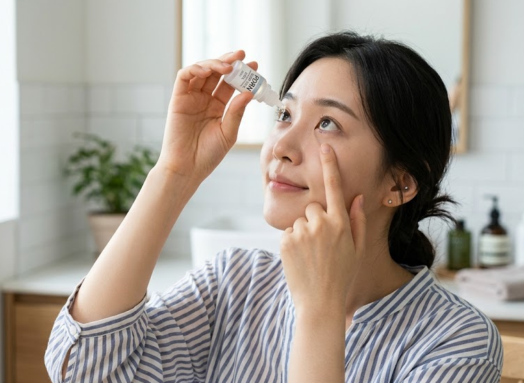 pdrn 점안액 효과 부작용 인공눈물 성분 비교