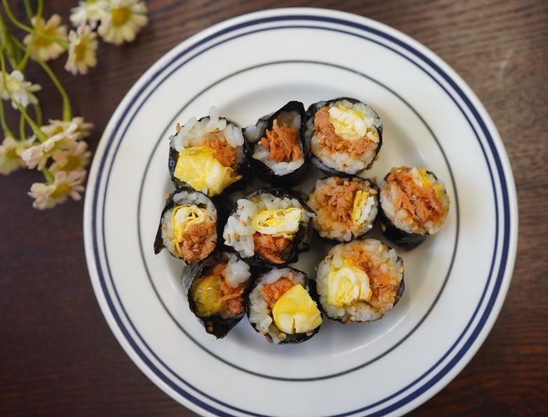 참치 계란 꼬마김밥 만드는 법 아침 메뉴 매콤담백 김밥 레시피