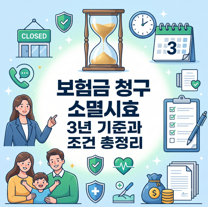 보험금 청구 기한 3년 지났다고 무조건 포기? 청구 전 필수 확인 5가지