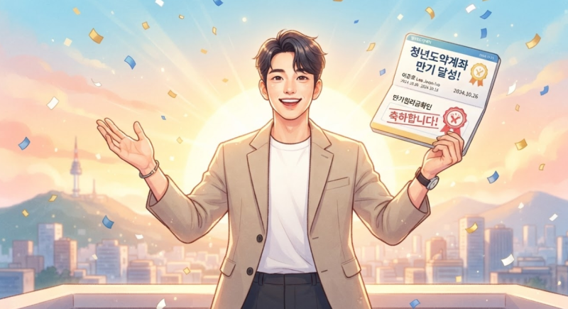 청년내일저축계좌 만기 전 실직 후 재취업, 정부지원금 받을 수 있을까?