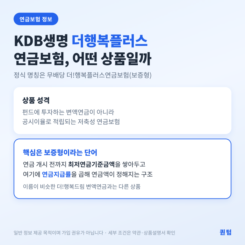 더행복플러스연금보험 연금 얼마나 받나 (50세 남성 월 100만원 10년납 예시)