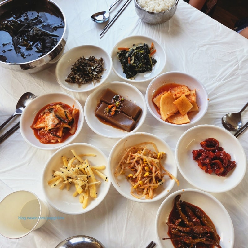 태안 현지인 백반 맛집 시골밥상 만리포 해수욕장 근처 착한 가게