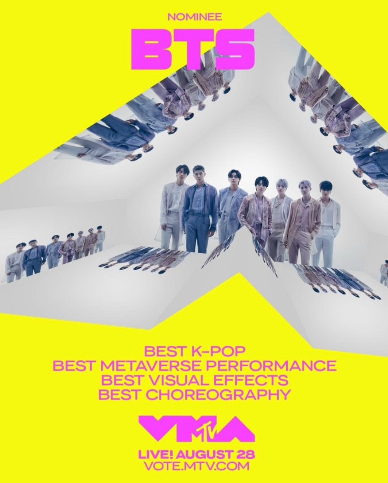 BTS ‘SWIM’ 2026 MTV VMA 2개 부문 후보…투표 방법·시상식 일정 총정리