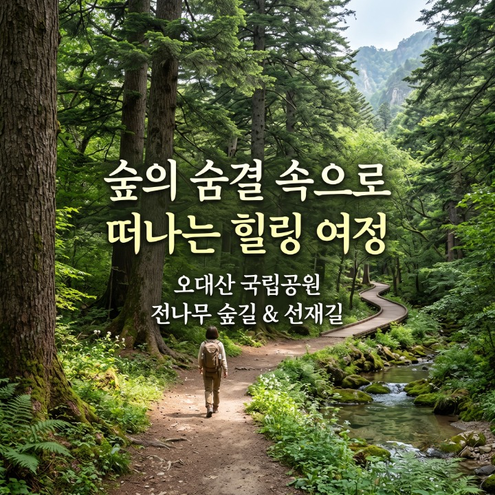 오대산 국립공원 당일치기 완전 정복 코스 총정리핵심 동선 가이드