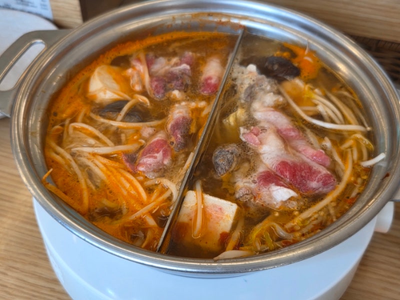 신림역 혼밥 추천 1인 샤브샤브_