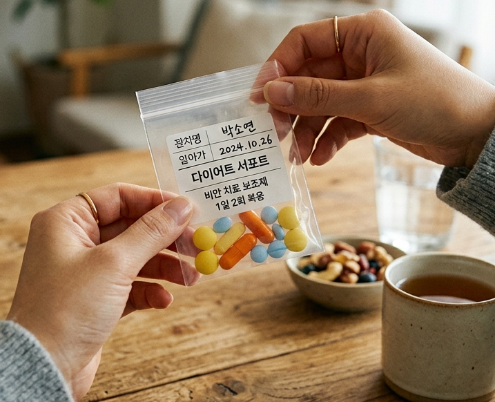[다이어트 정보] 다이어트 약 한 봉지에 8~10알? 알약 조합의 비밀과 처방 성분 총정리