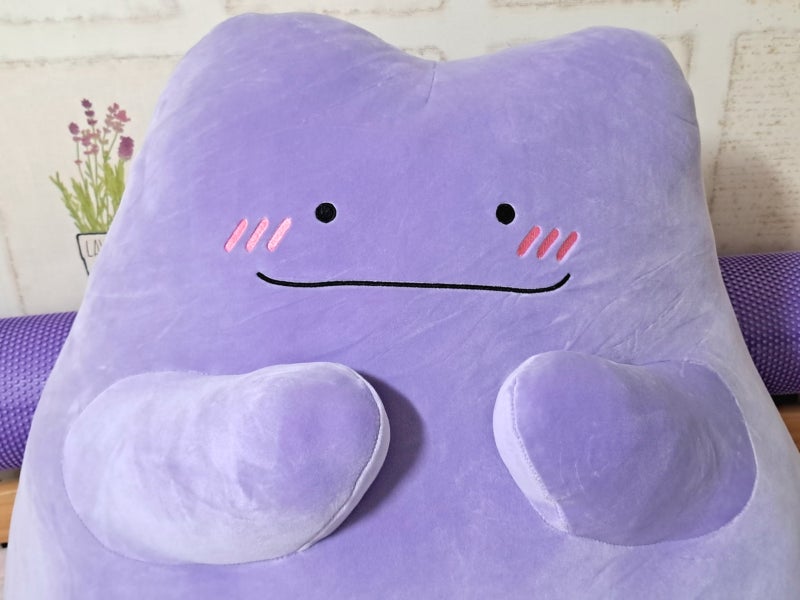 포켓몬스터 메타몽 점보 70cm 대형 인형 후기