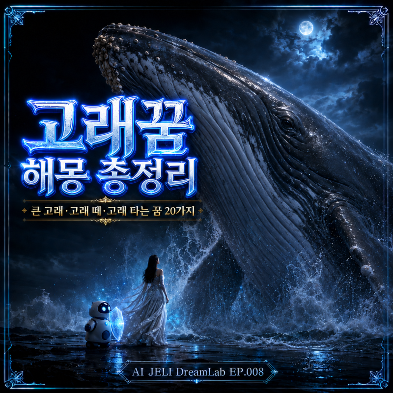 고래꿈 해몽 총정리 재물운·성공운일까? 큰 고래·고래 떼·고래 타는 꿈 고래가 나오는 꿈 20....