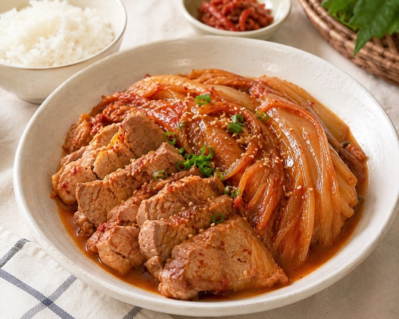 돼지고기 김치찜 황금레시피｜묵은지로 푹 끓이는 김치찜 만드는법