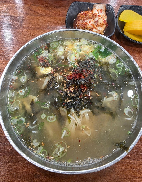 부산 온천장 맛집 원조 소문난 칼국수