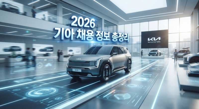 2026 기아자동차 채용 정보 총정리 (신입, 인턴, 생산직 지원 방법 및 탤런트 라운지 활용 팁)
