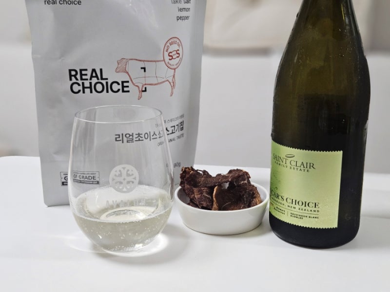 리얼초이스 소고기칩 비프칩, 바삭한 단백질간식 육포 와인안주